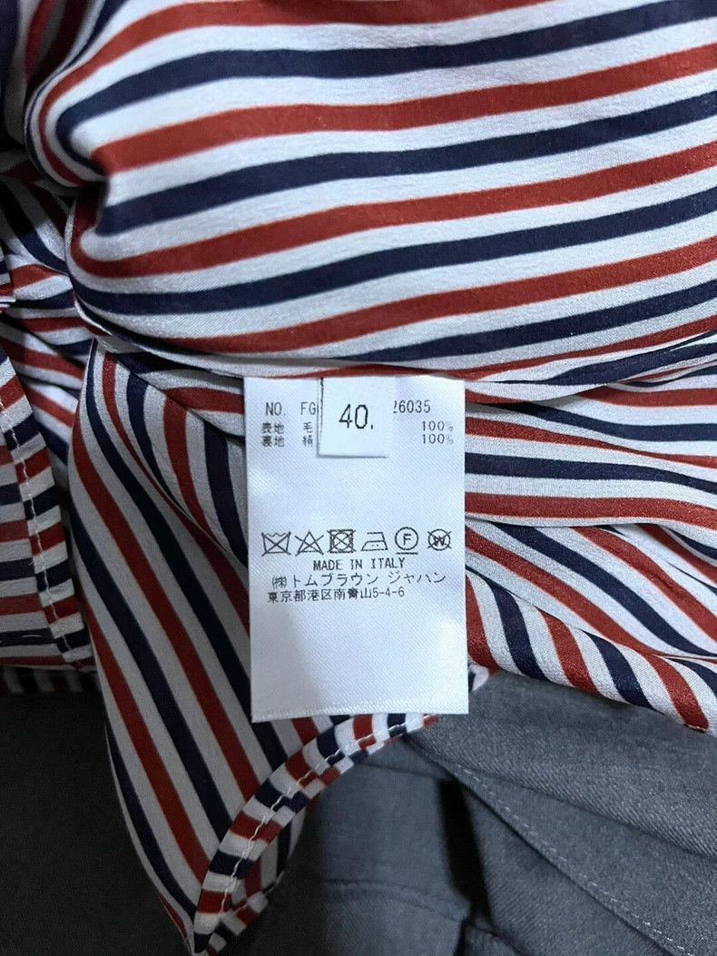 Thom Browne Thom Browne Grey pleated skirt Size 26" / US 2 / IT 38 - 4 Thumbnail