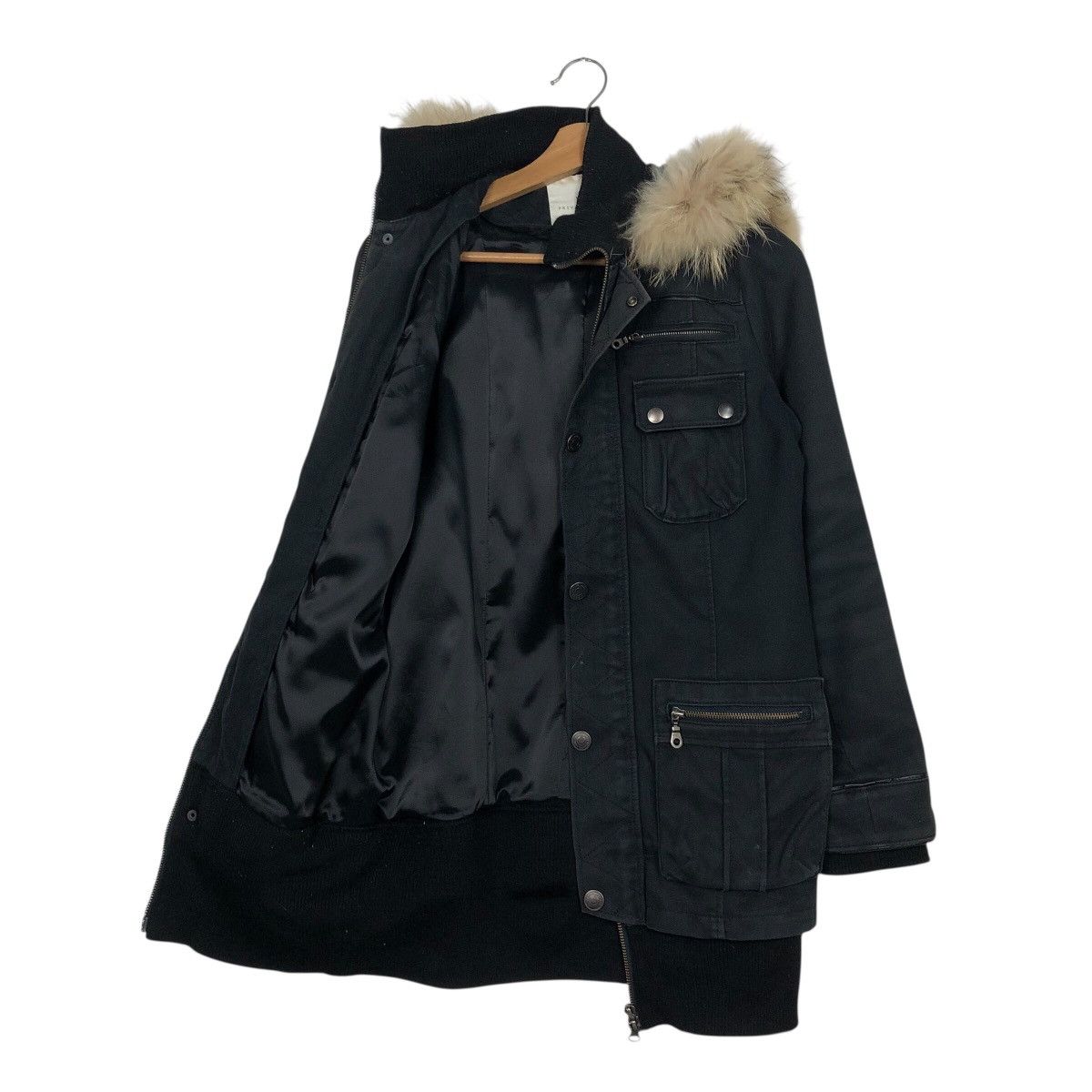 Japanese Brand Private Label Faux-Fur Trim Tactical Hooded Parka Size US M / EU 48-50 / 2 - 13 Thumbnail