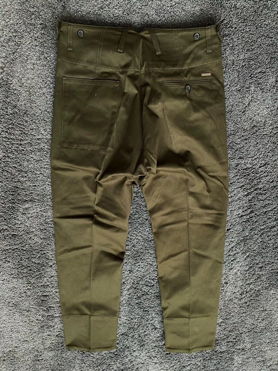 Dsquared2 Dsquared2 SS20 Deep Green Slim Relaxed Straight 9/10 Pants Size US 28 / EU 44 - 2 Thumbnail