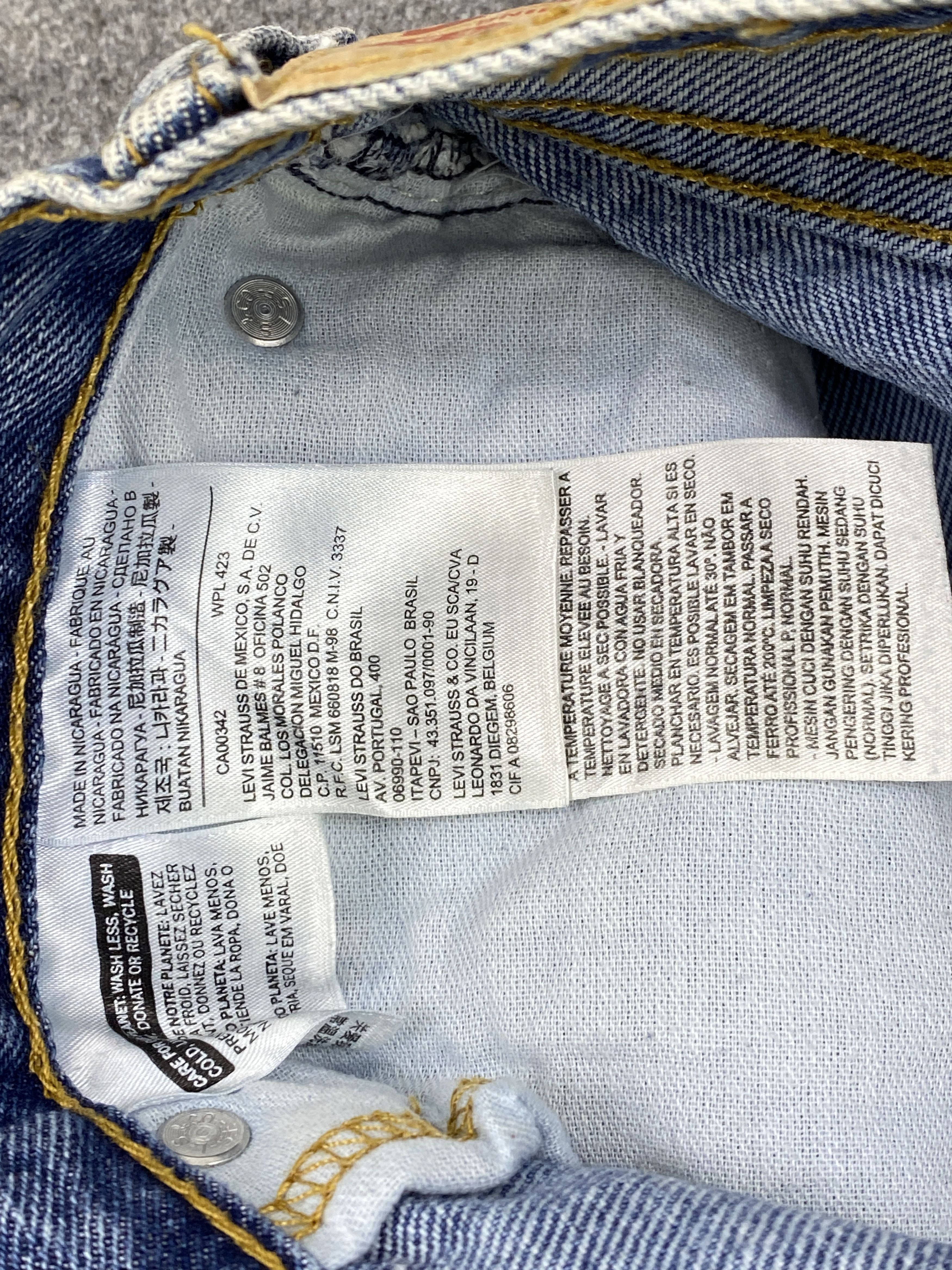Flare Bootcut Vintage Levi's 517 Faded Blue Denim Jeans
