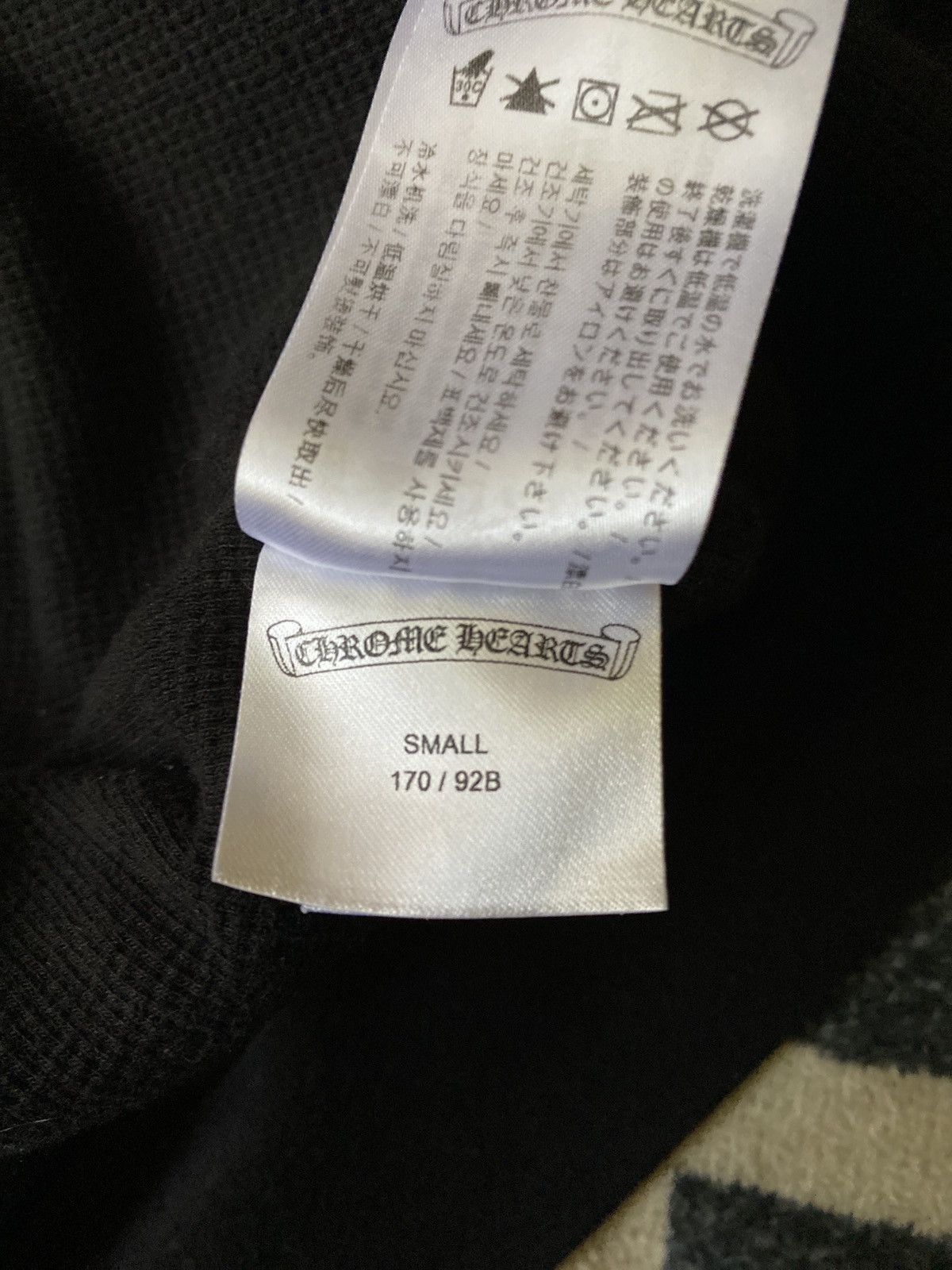 Chrome Hearts Chrome Heart horseshoes thermal hoodie Size US S / EU 44-46 / 1 - 6 Thumbnail
