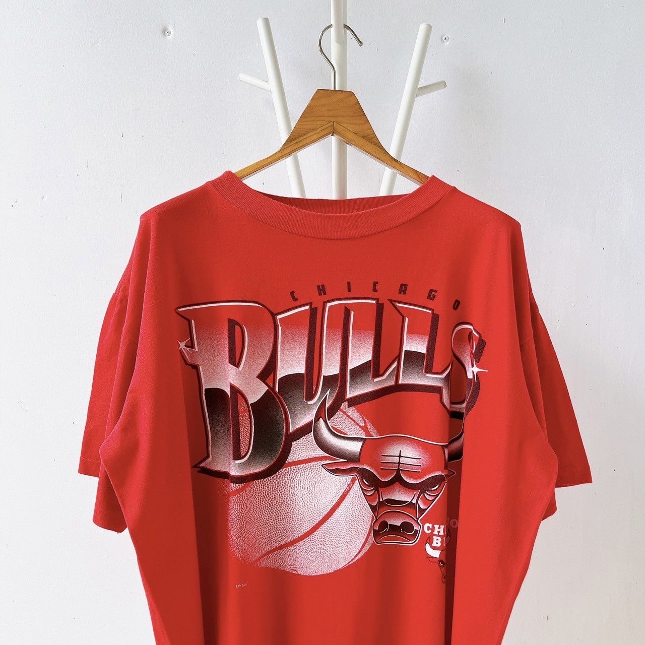 Vintage 90s Chicago Bulls NBA t-shirt/ XL Size US L / EU 52-54 / 3 - 3 Thumbnail