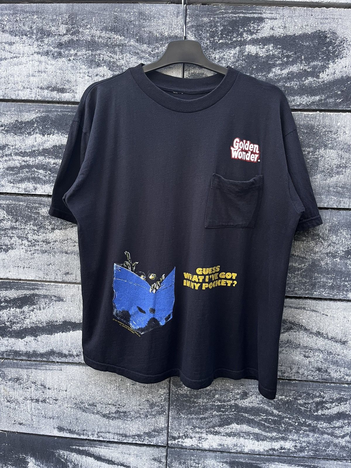 Vintage ‼️1991 VINTAGE VERY RARE Y2K MONSTER IN MY POCKET GRAPHIC 90S Size US L / EU 52-54 / 3 - 1 Thumbnail