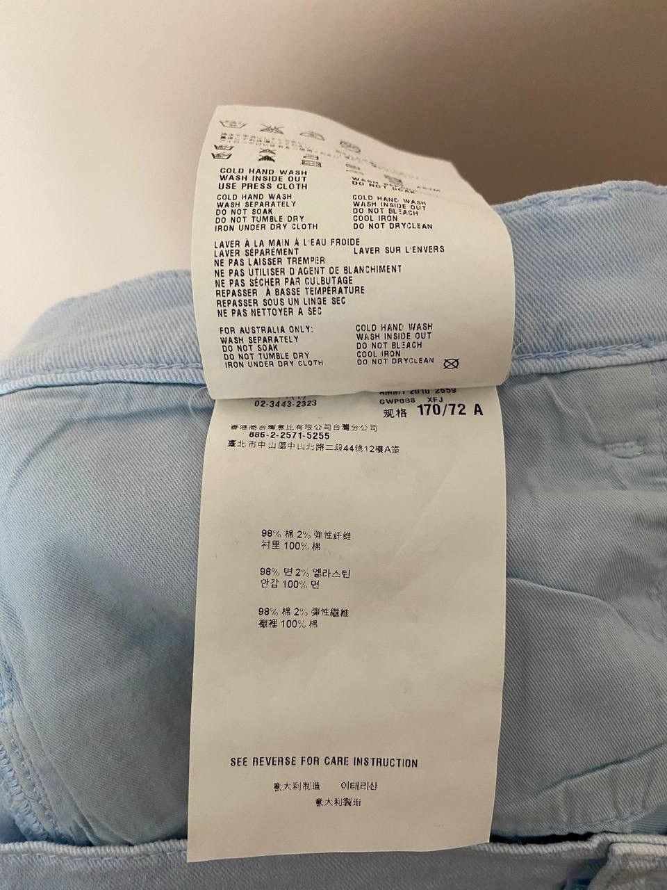 Miu Miu ⚡️ QUICK SALE ⚡️ 2000 Miu Miu Blue Jeans Pants Size 28" / US 6 / IT 42 - 10 Thumbnail