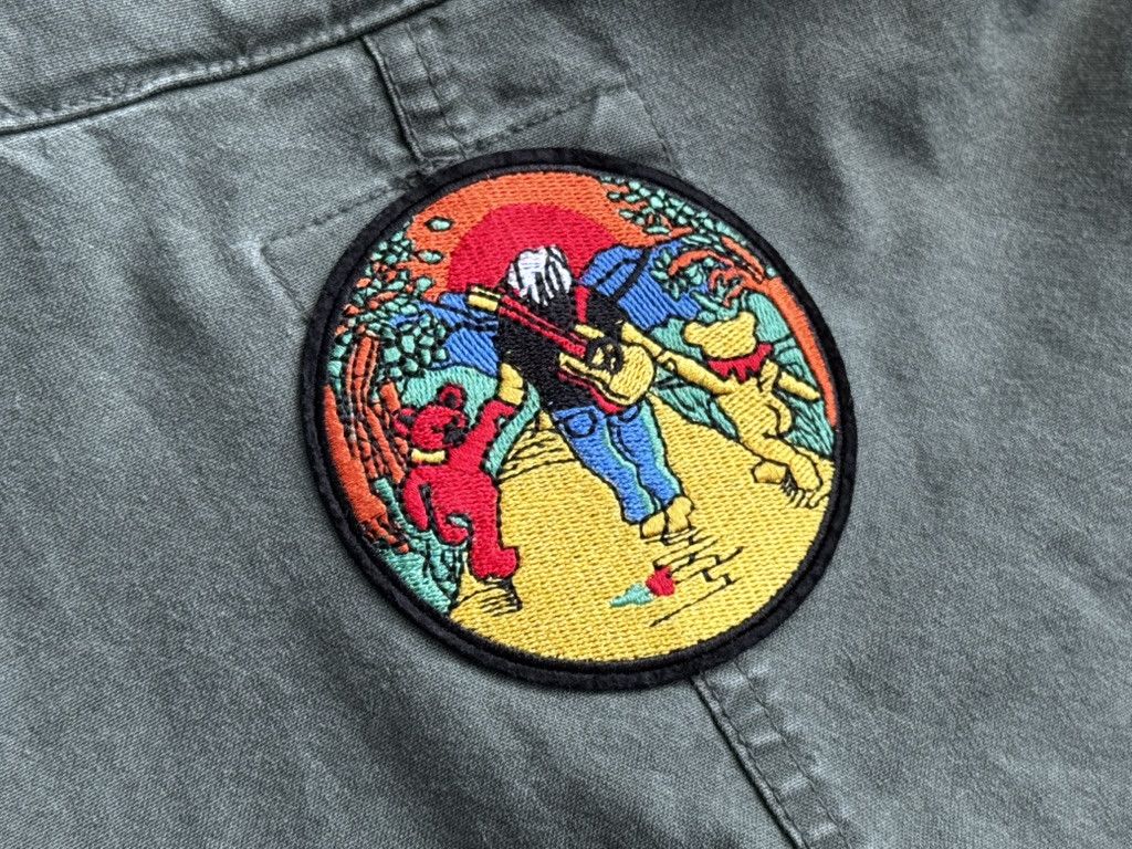 Grateful Dead GRATEFUL DEAD Vintage Military Surplus M-65 Jacket w Patch Size US L / EU 52-54 / 3 - 1 Thumbnail