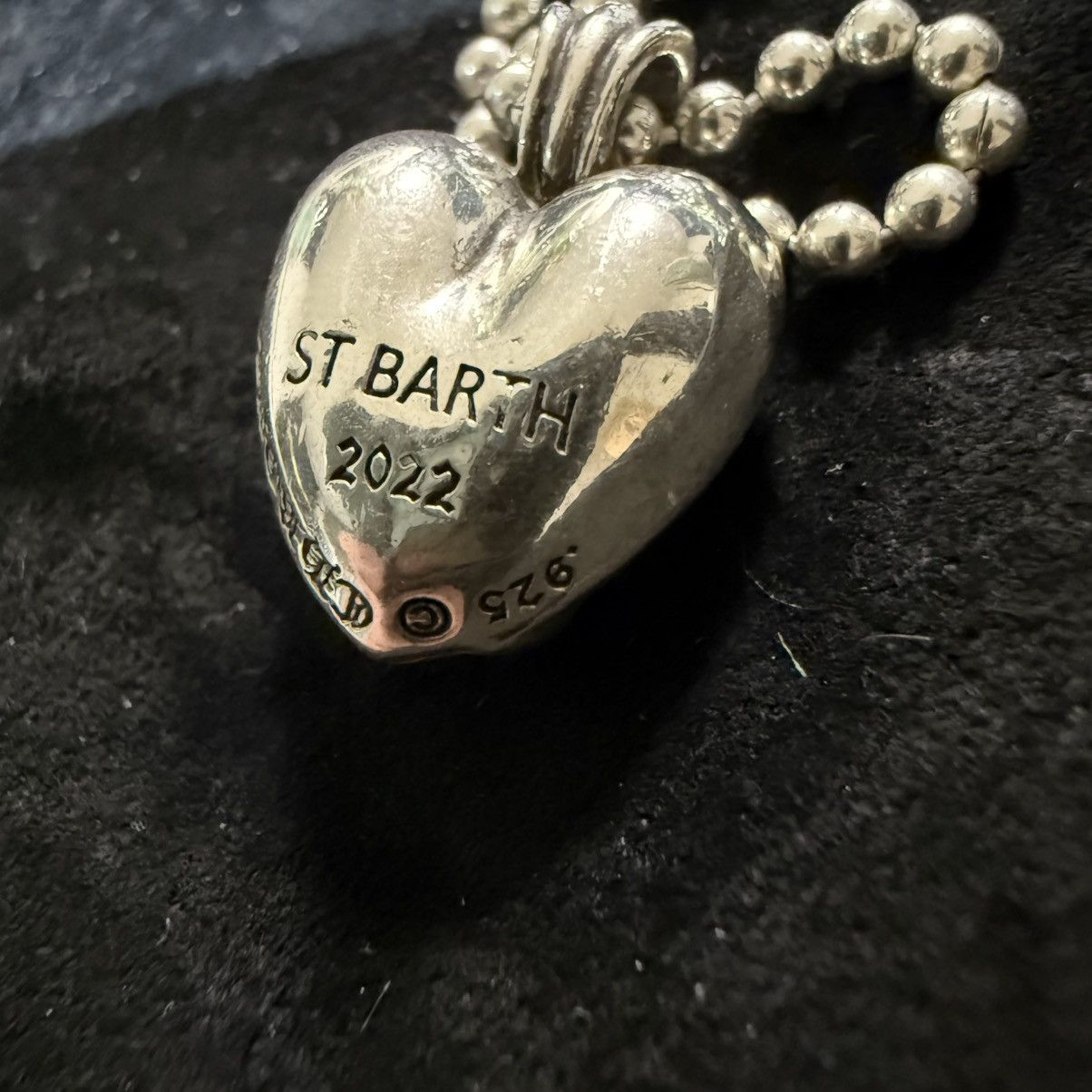 Chrome Hearts Chrome Hearts St Barth Heart Pendant Size ONE SIZE - 3 Thumbnail