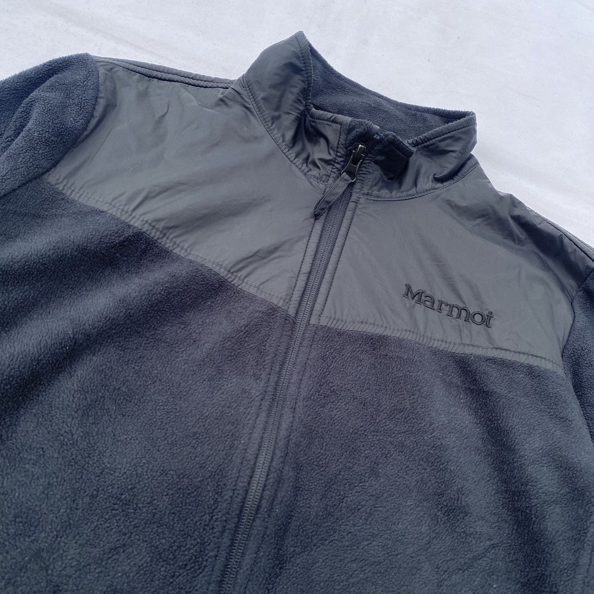 Japanese Brand × Marmot Outdoor Essential Marmot Gorpcore Fleece Jacket Size US XL / EU 56 / 4 - 4 Thumbnail