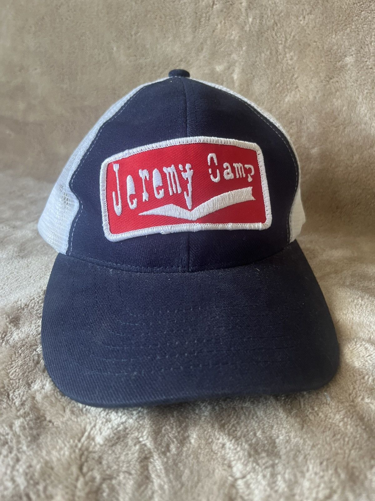 Anvil Vintage 2000’s Jeremy Camp Country Trucker Dad Hat mens OSFA Size ONE SIZE - 2 Thumbnail