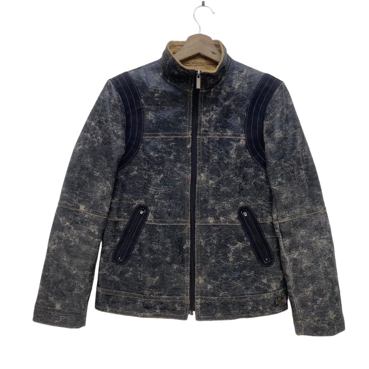 Designer × Jean Charles De Castelbajac Casterlbajac Synthetic Leather Jacket Size S / US 4 / IT 40 - 1 Thumbnail