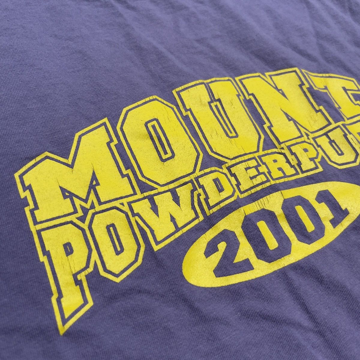 Vintage Vintage 2001 MOUNT POWDER PUFF Shirt Size US XL / EU 56 / 4 - 3 Thumbnail