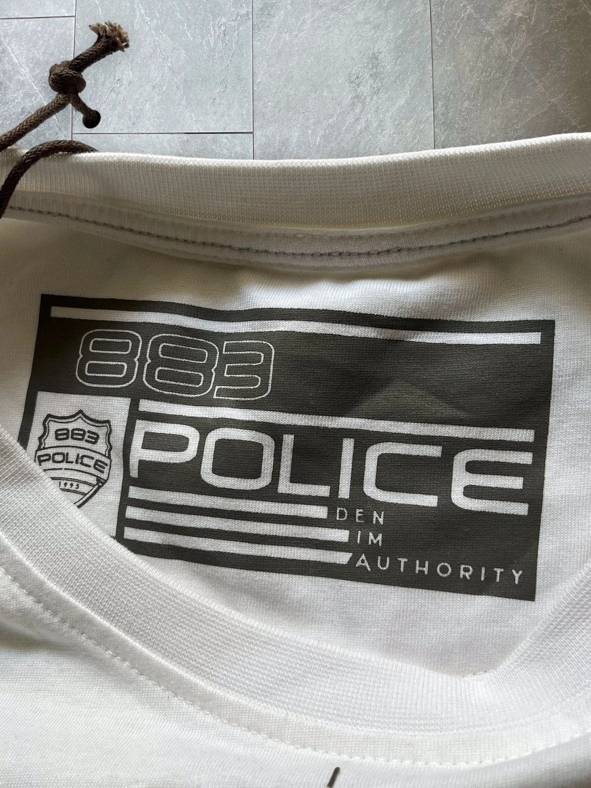 Other Police 883 Denim Luxury T-Shirt Y2K 2000s Size 5 XL Size US XL / EU 56 / 4 - 10 Thumbnail