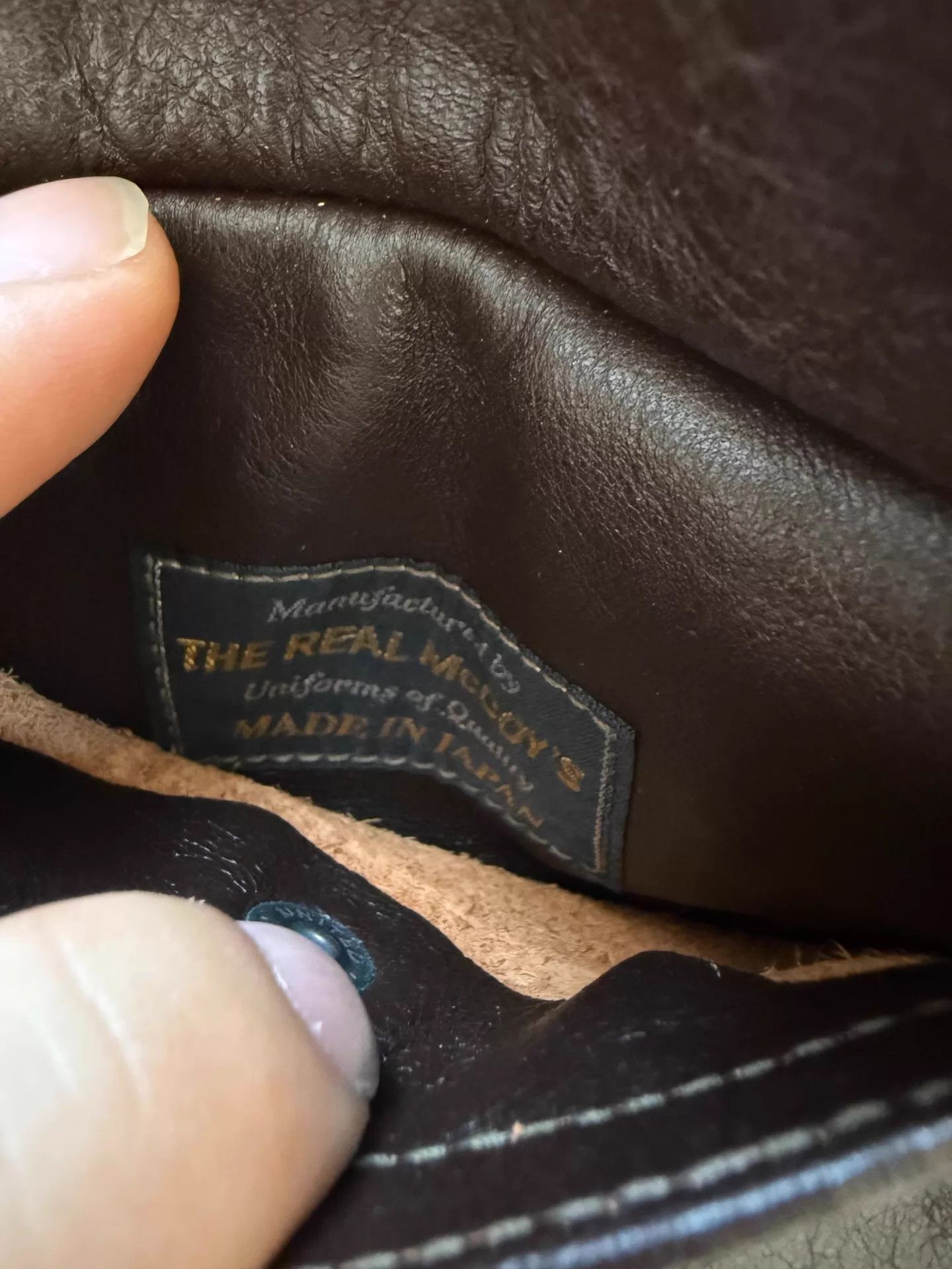 Other real McCoy A2 Horsehide 36 Lightly Used Size XS / US 0-2 / IT 36-38 - 9 Thumbnail