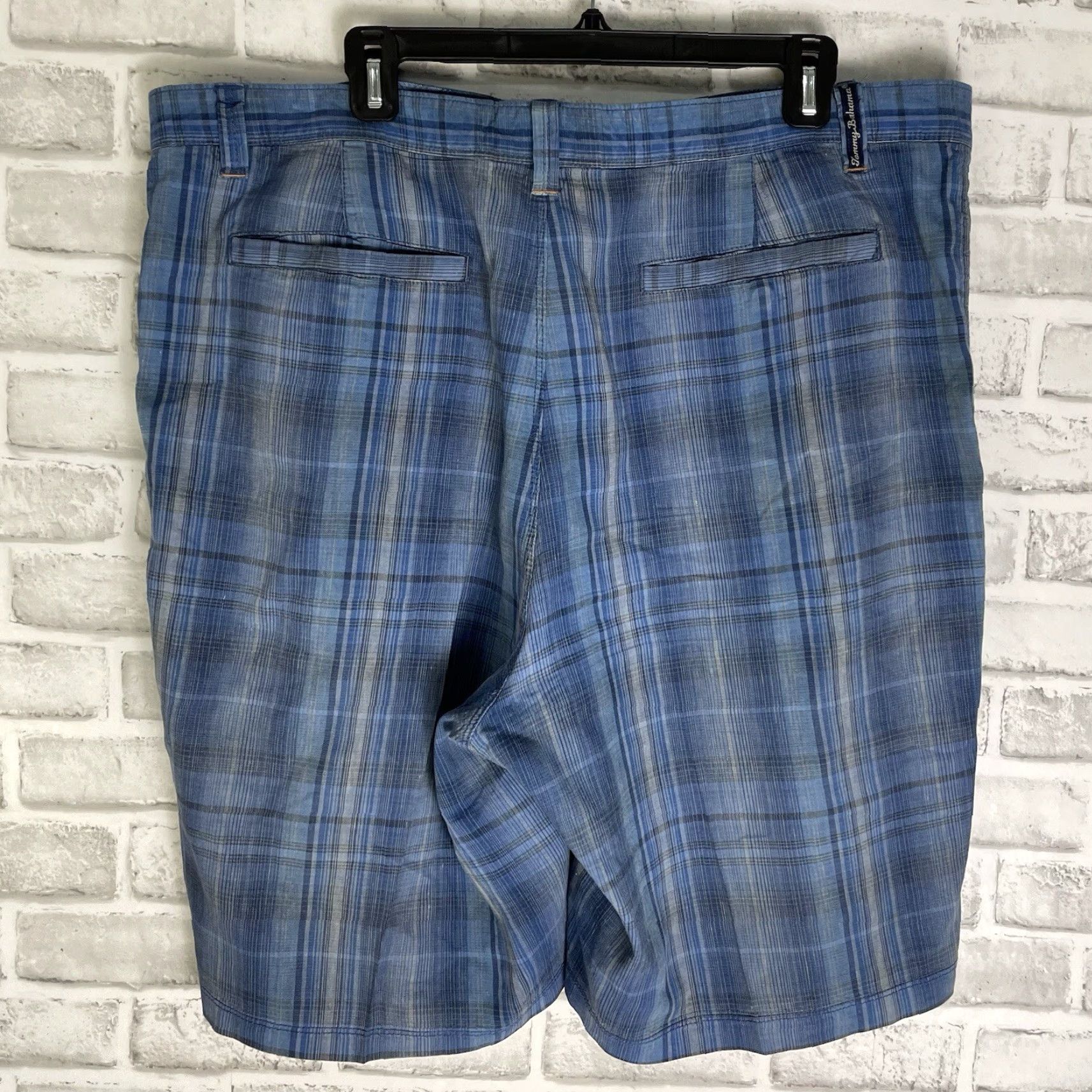 Tommy Bahama Tommy Bahama Linen Blend Shorts Mens Size 40 Blue Casual Size US 40 / EU 56 - 4 Thumbnail