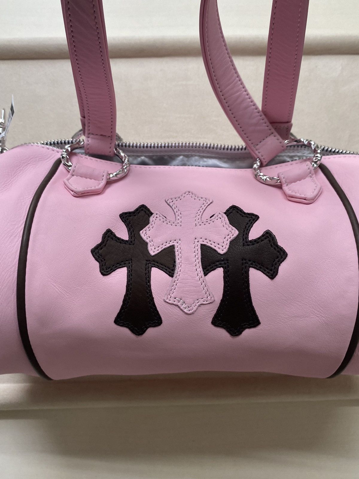 Chrome Hearts Limited Edition Cross Patch Mini Duffle Bag Chrome Hearts Limited Edition Cross Patch Mini Duffle Bag