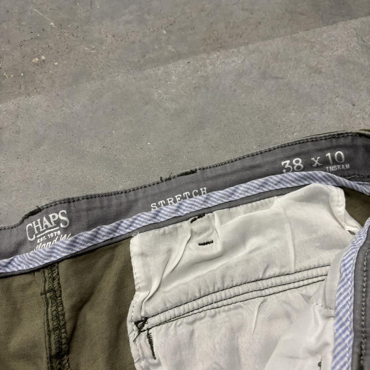 Japanese Brand × Vintage Crazy Vintage Y2K/2000s Camo Skater Style Cargo Shorts! Size US 38 / EU 54 - 6 Thumbnail