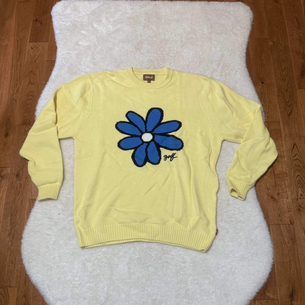 golf wang flower sweater