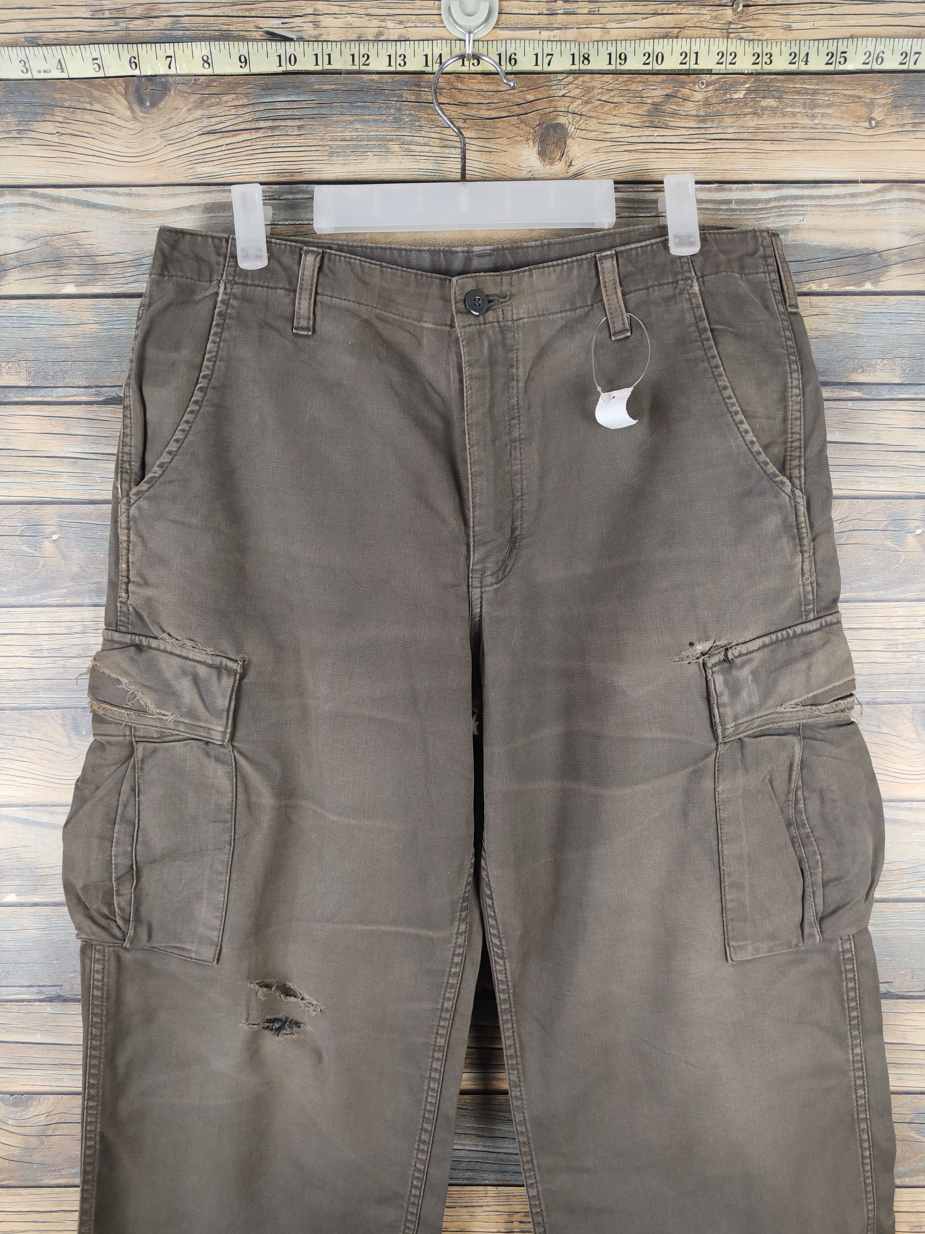 Carhartt DL Carhartt Dark Olive Multipocket Cargo Pants #46-252T Size US 32 / EU 48 - 2 Thumbnail