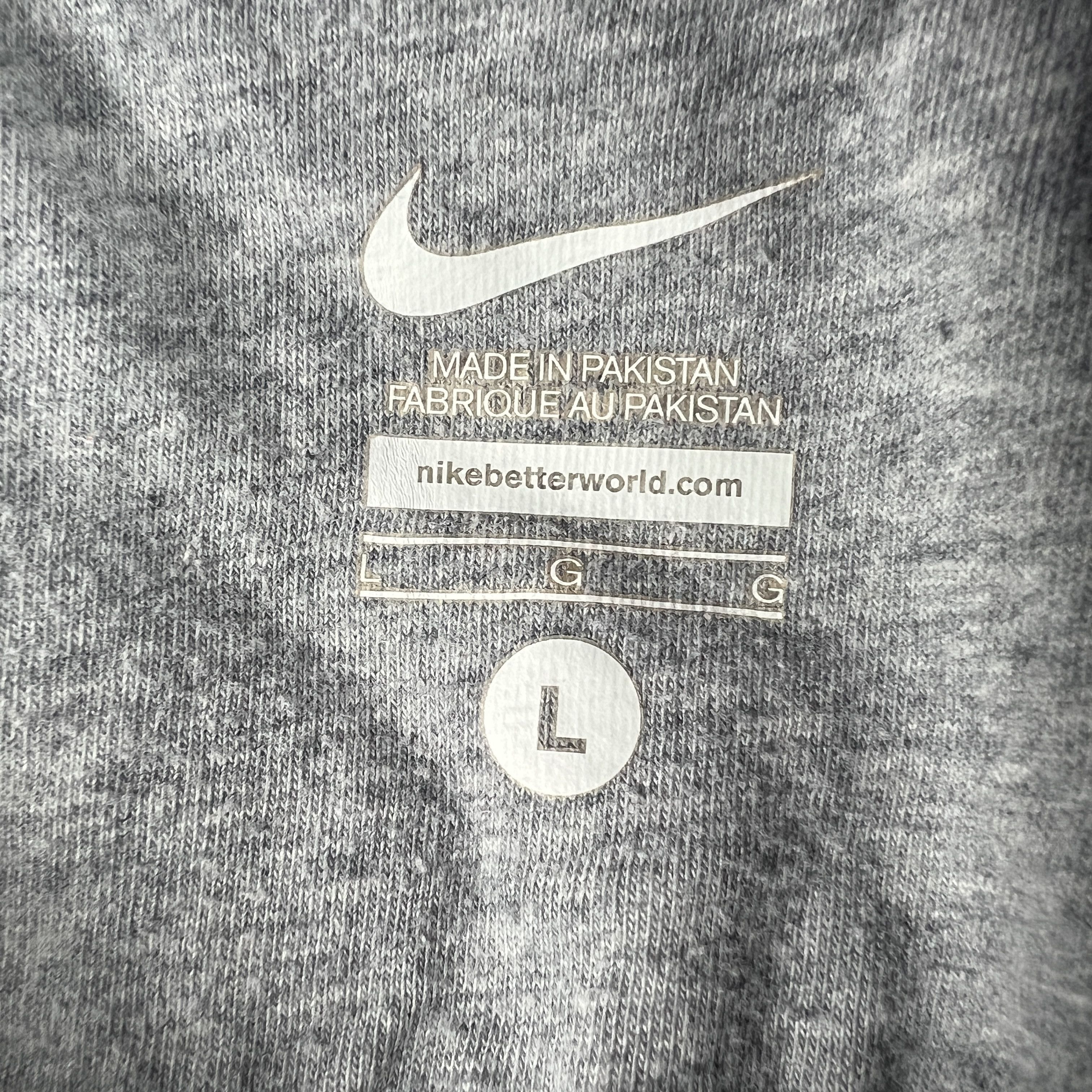 Nike Nike Just Do It Sweatshirt Faded Chest Logo Pullover Hoodie Size US L / EU 52-54 / 3 - 9 Thumbnail