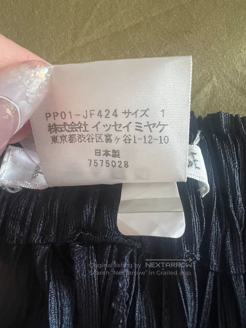 Issey Miyake Issey Miyake size:1 Black Pleated Pants Size 31" - 2 Thumbnail