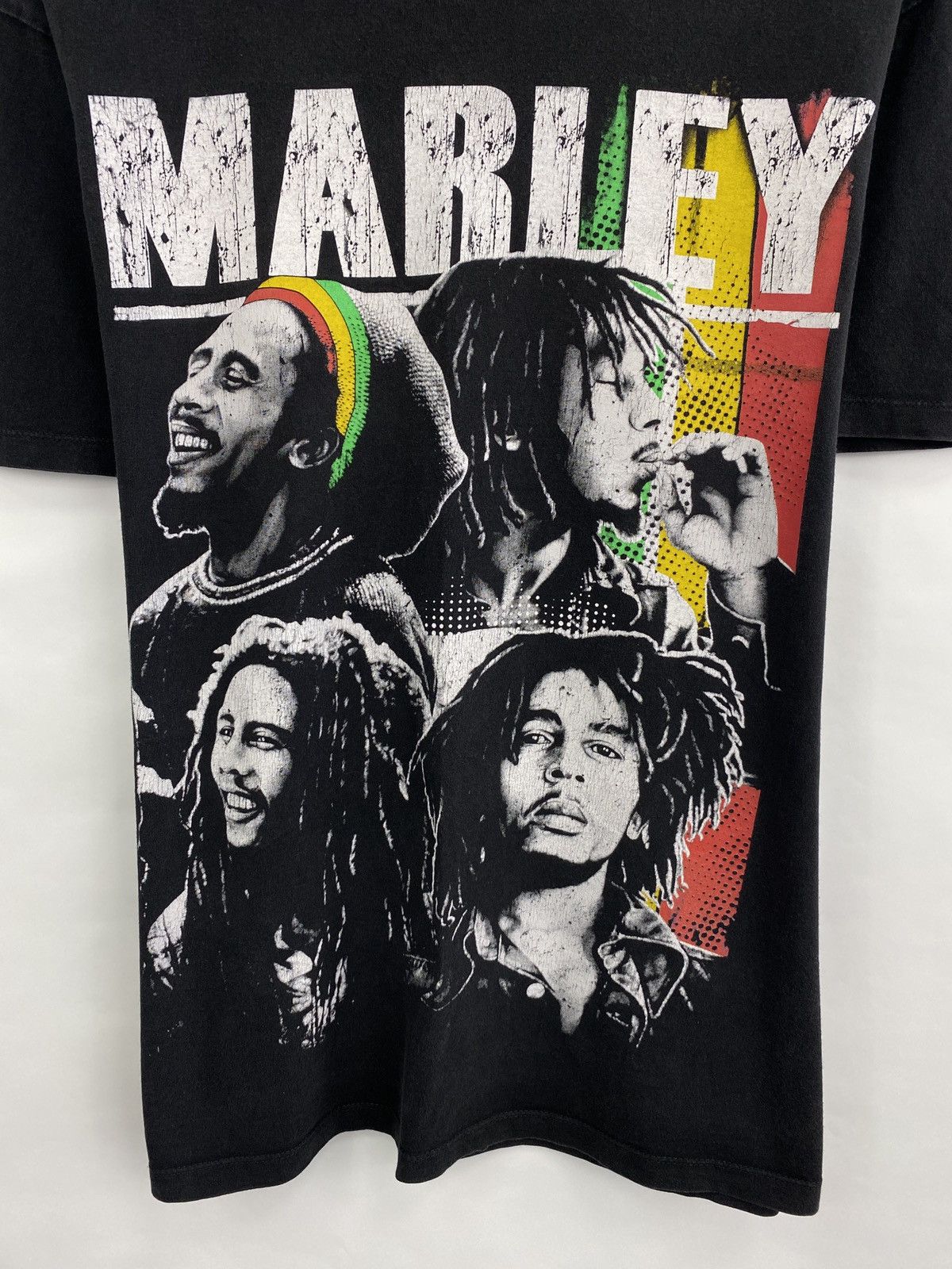 Bob Marley 🇯🇲 Bob Marley The Legend of Reggae Rastafari Haile Selassie Size US L / EU 52-54 / 3 - 4 Thumbnail