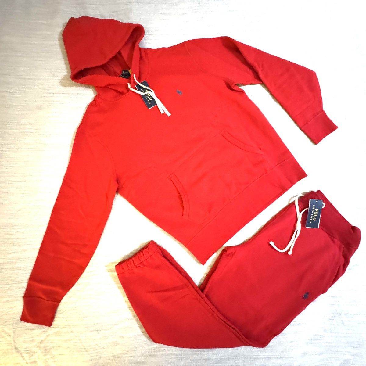 Polo Ralph Lauren Polo Ralph Lauren RL Fleece Sweatsuit 🔥 Size US L / EU 52-54 / 3 - 3 Thumbnail