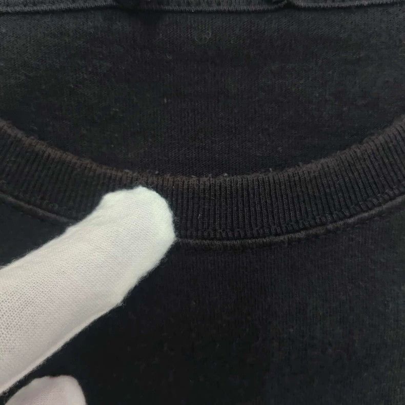 Balenciaga Balenciaga Black monogrammed embroidered cotton crew neck Size US M / EU 48-50 / 2 - 8 Thumbnail