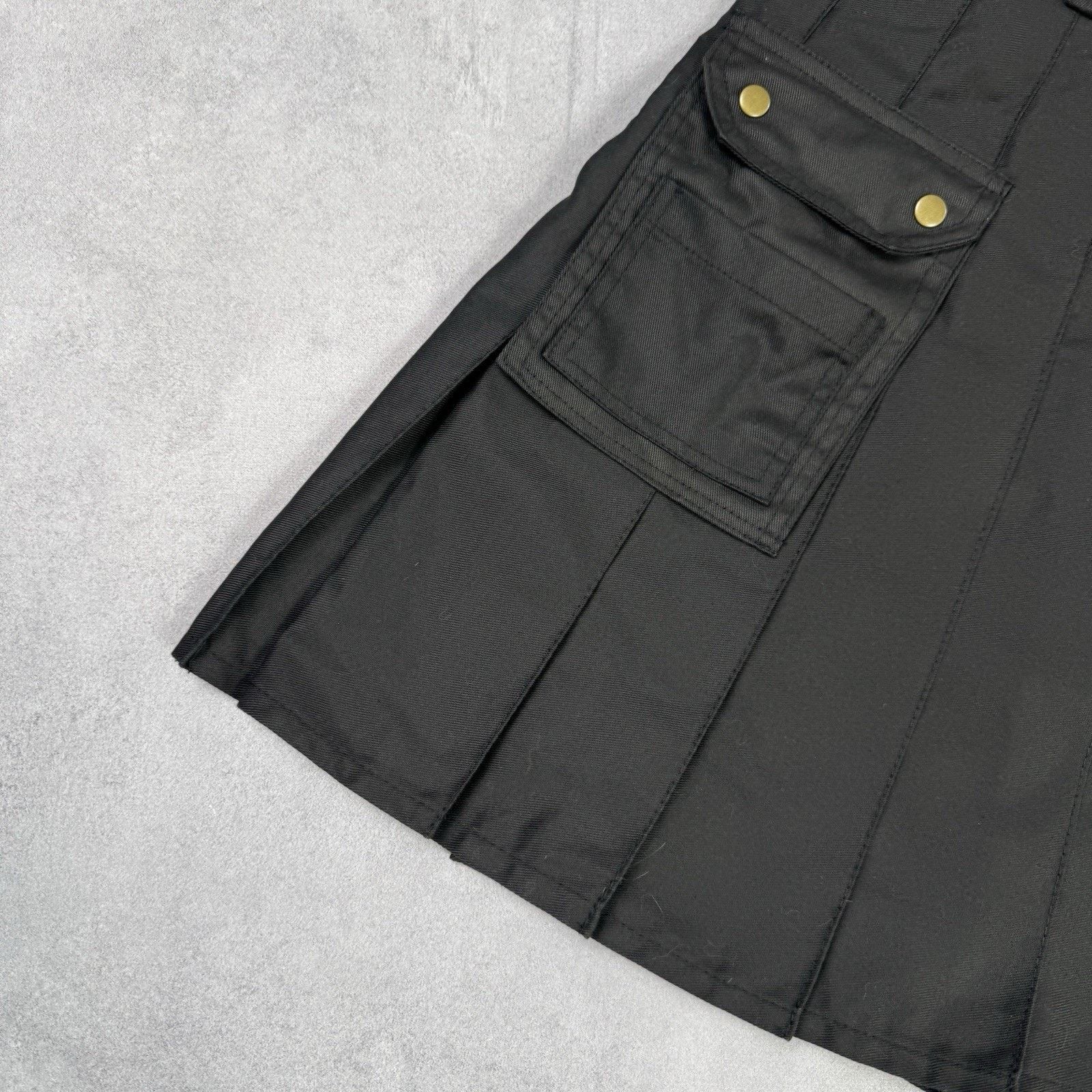 Vintage Modern Kilts Men Cargo Black Kilt Size 32 Size US 32 / EU 48 - 13 Thumbnail