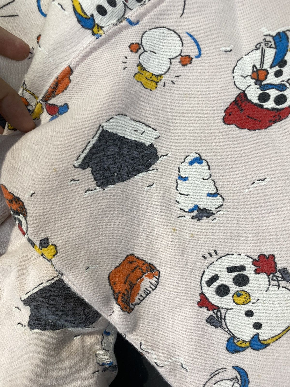 Japanese Brand × Vintage y2k Dina Bird Cute Fullpritn Crewneck Size M / US 6-8 / IT 42-44 - 4 Thumbnail