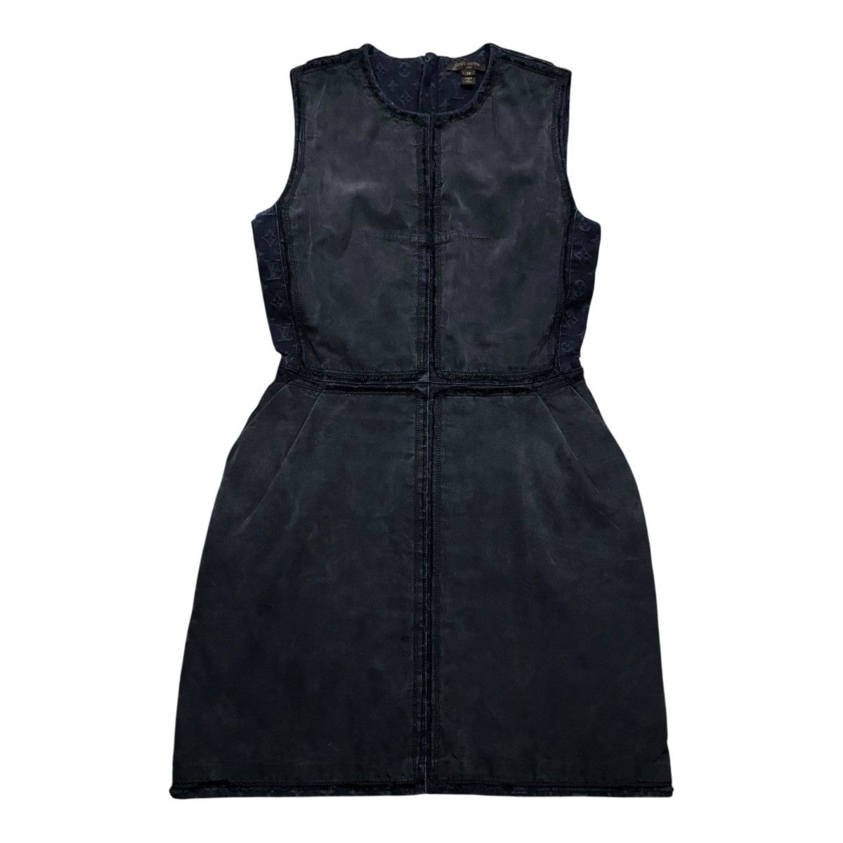 Louis Vuitton Vintage Louis Vuitton Monogram Mid Length Dress Size XS / US 0-2 / IT 36-38 - 2 Thumbnail