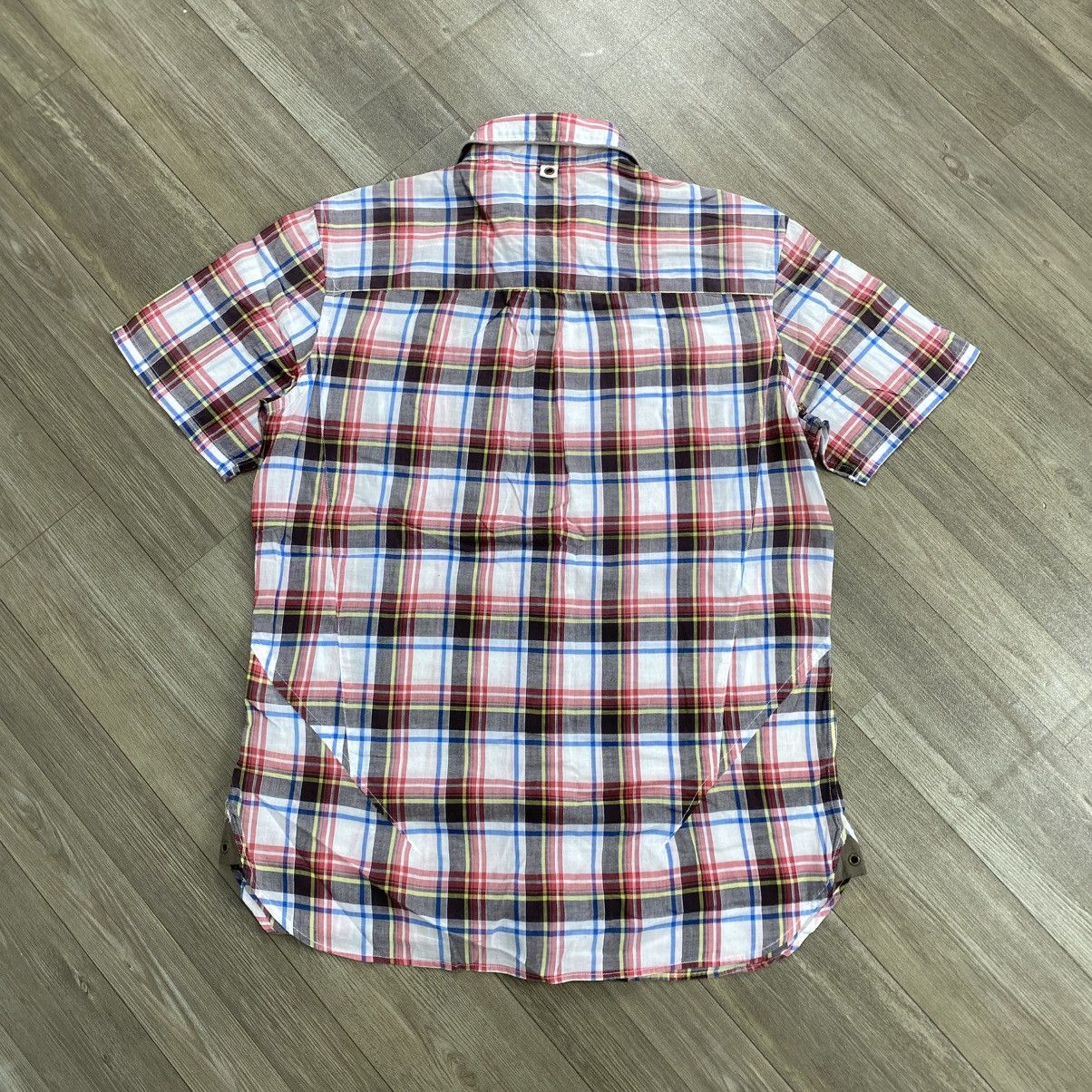PPFM 2000s PPFM Japanese Brand Plaid and Check Work Shirt Western Size US M / EU 48-50 / 2 - 8 Thumbnail