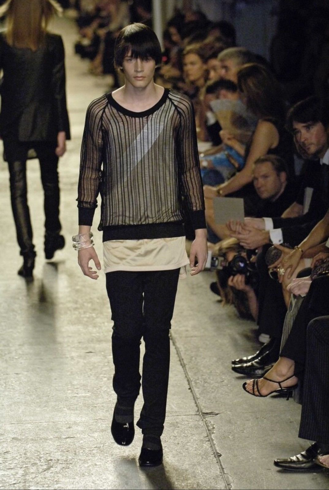 Dior Homme S/S ‘07 Knit Long-Sleeve Shirt