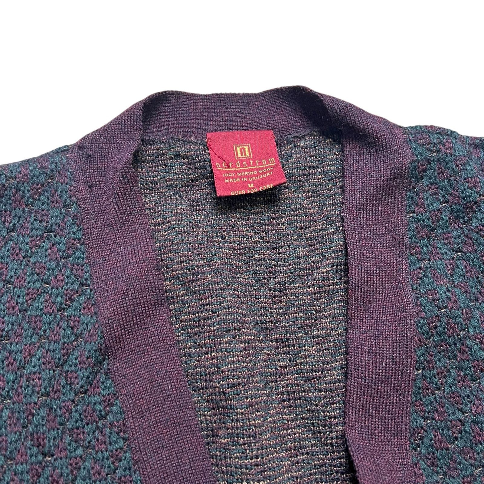 Nordstrom Vintage Nordstrom 100% Merino Wool Cardigan Sweater Medium Size US M / EU 48-50 / 2 - 3 Thumbnail