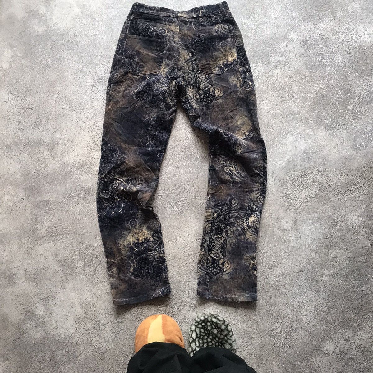 Vintage Vintage 90s Japan Baggy Wide Leg Parachute Pants Grunge 27 Size 27" / US 4 / IT 40 - 4 Thumbnail