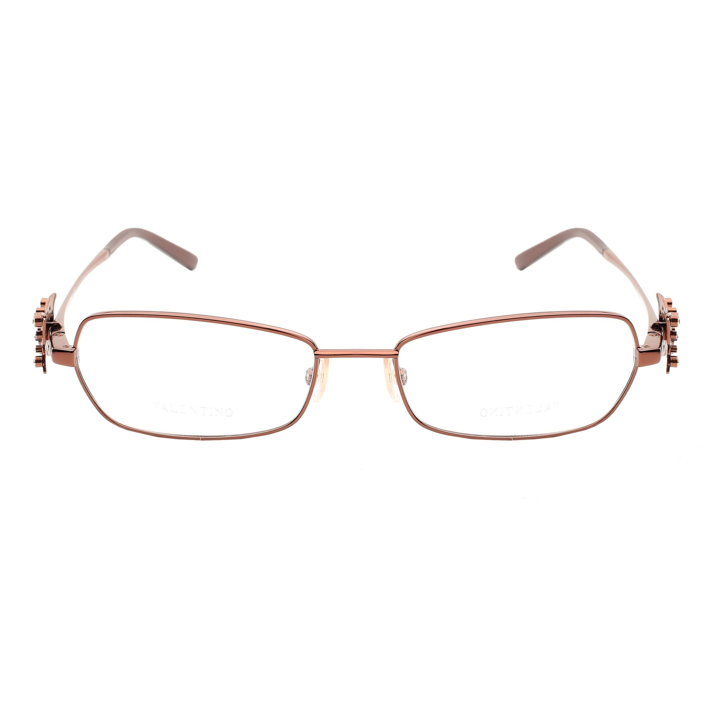 Valentino Valentino '90s Brass Crystal Butterfly Detail Glasses Size ONE SIZE - 3 Thumbnail