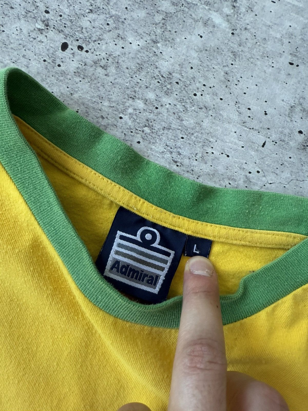 Penalty × Vintage Admiral Vintage 90s Brazil Pele #10 t Shirt Size US L / EU 52-54 / 3 - 10 Thumbnail