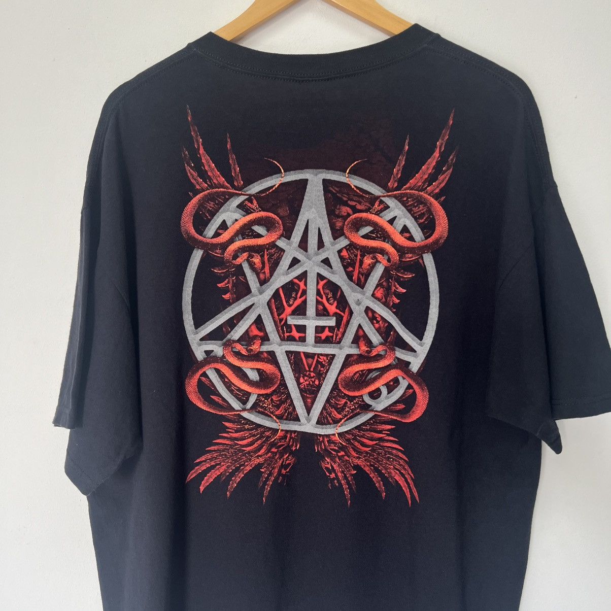 Band Tees × Vintage Vintage Morbid Angle Black Metal Tshirt Size US XL / EU 56 / 4 - 7 Thumbnail