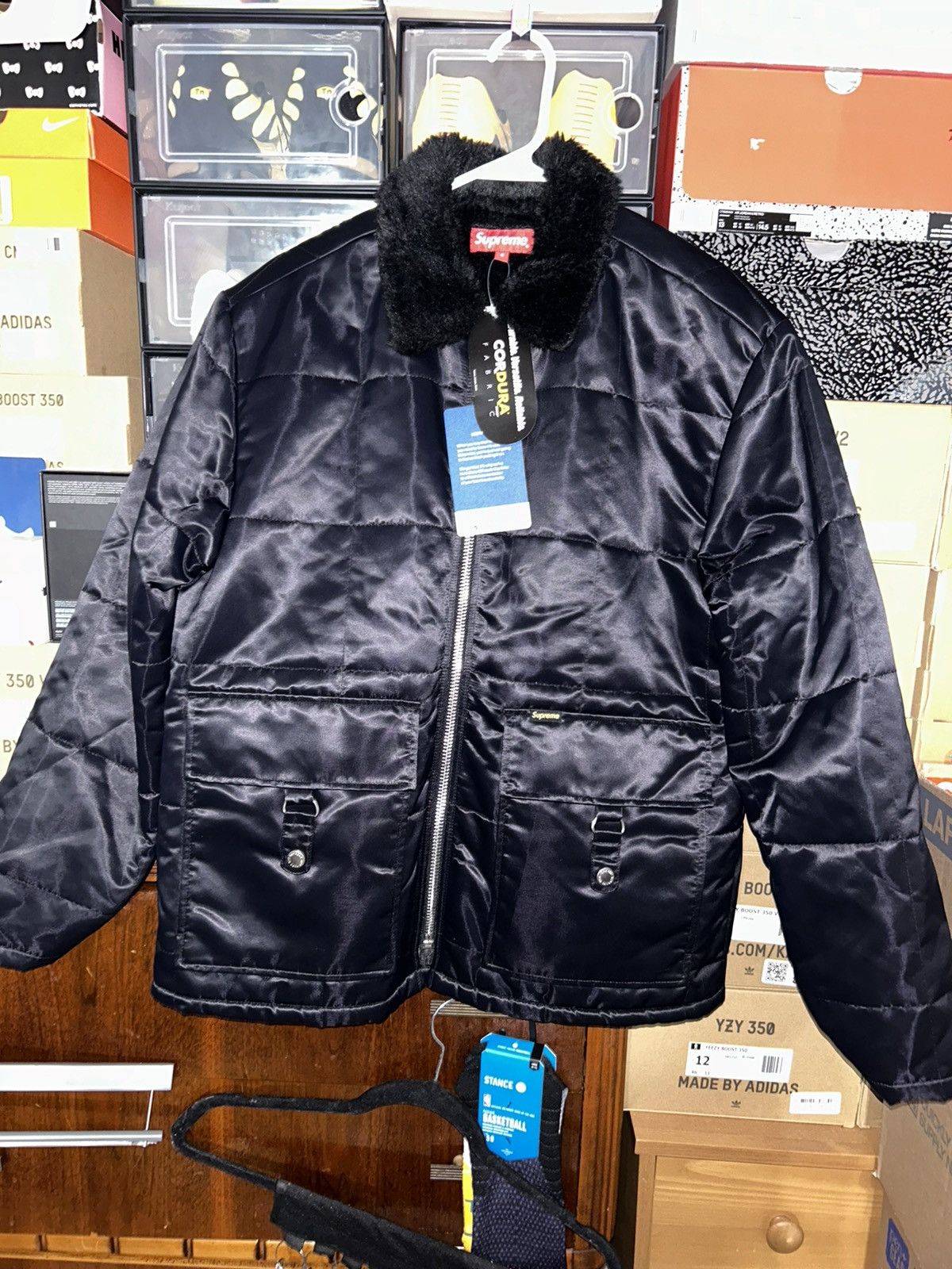 Supreme Supreme Quilted Cordura Lined Jacket SS20 size Small NEW NWT Size US S / EU 44-46 / 1 - 1 Thumbnail