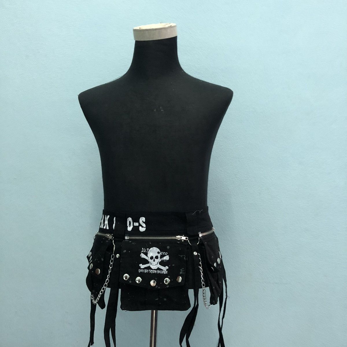 Japanese Brand ‼️YES‼️ RARE BLOOD STORM SKULLS WAIST BAG Size ONE SIZE - 10 Thumbnail