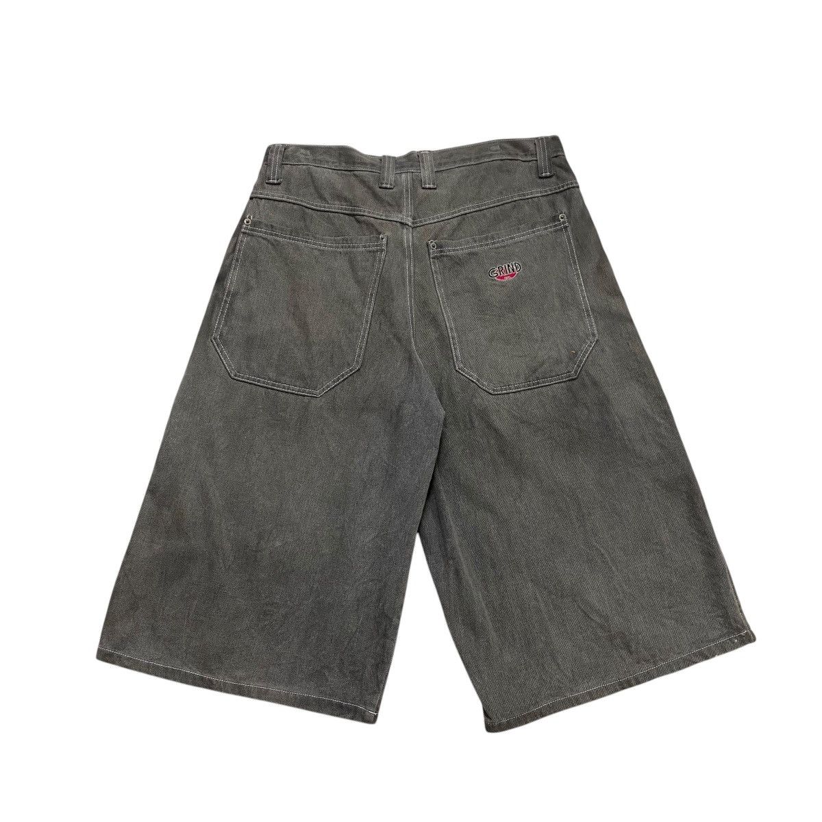 JNCO × Vintage Vintage 90’s Grind Inc Cropped Baggy Denim Size US 34 / EU 50 - 3 Thumbnail