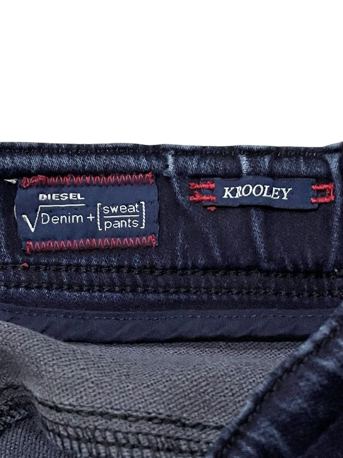 Diesel × Diesel Black Gold Diesel Krooley Croosbreed Denim Sweatpants Size US 32 / EU 48 - 21 Thumbnail
