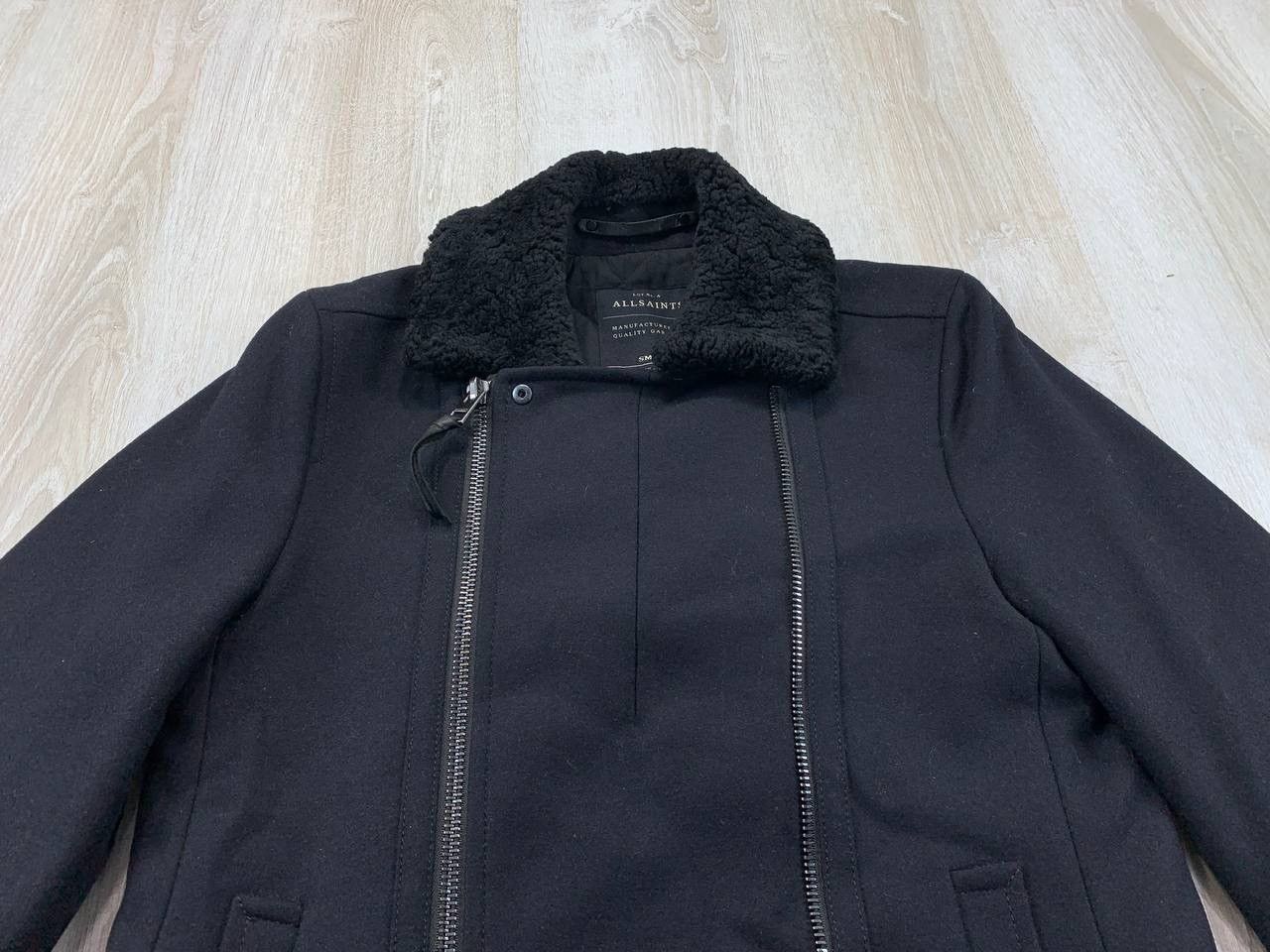 Womens wool jacket All Saints Size Small ( M ) Color Black
