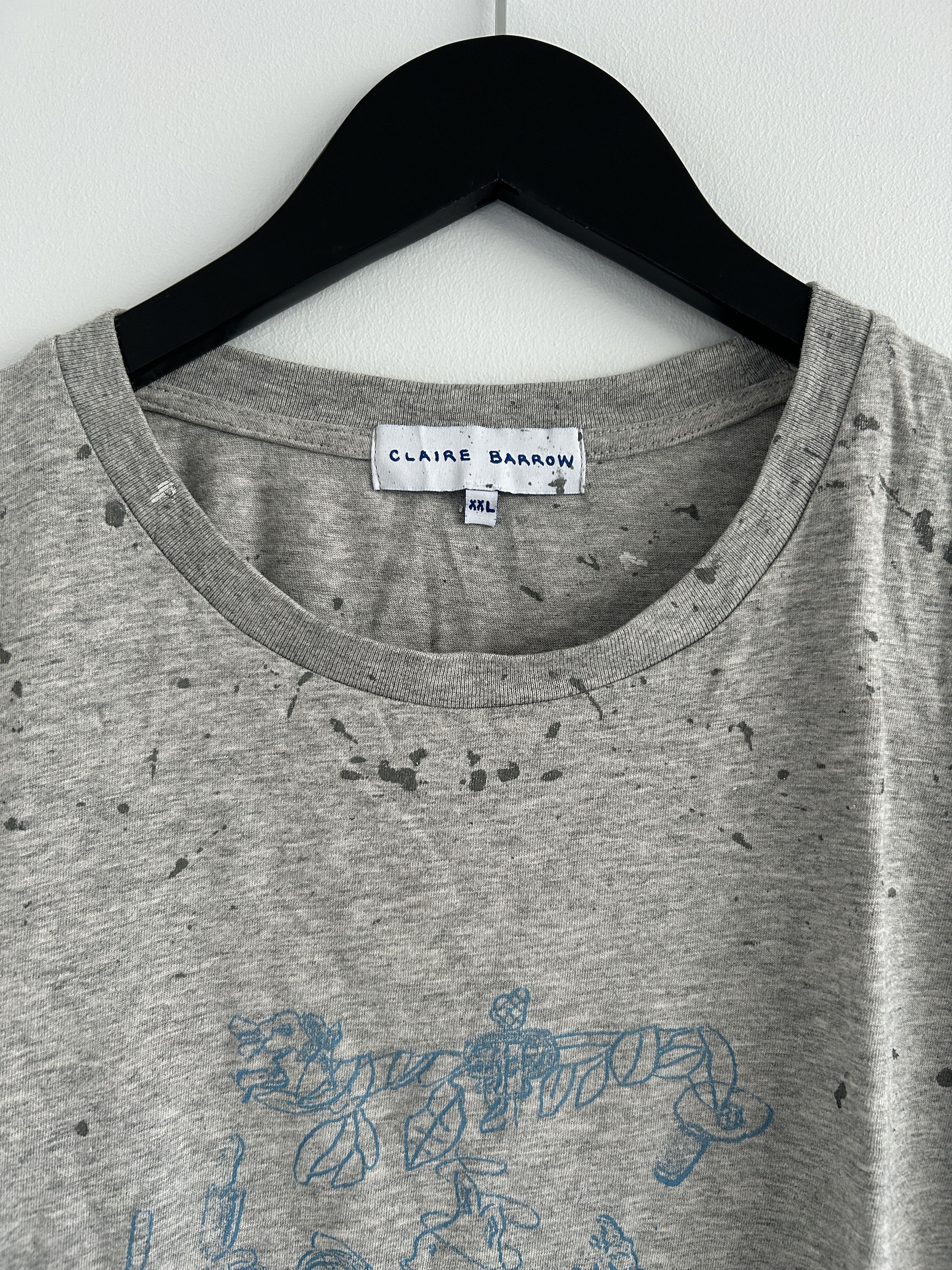 Drain Gang CLAIRE BARROW ETERNITY TSHIRT XXL DRAIN Size US XXL / EU 58 / 5 - 7 Thumbnail