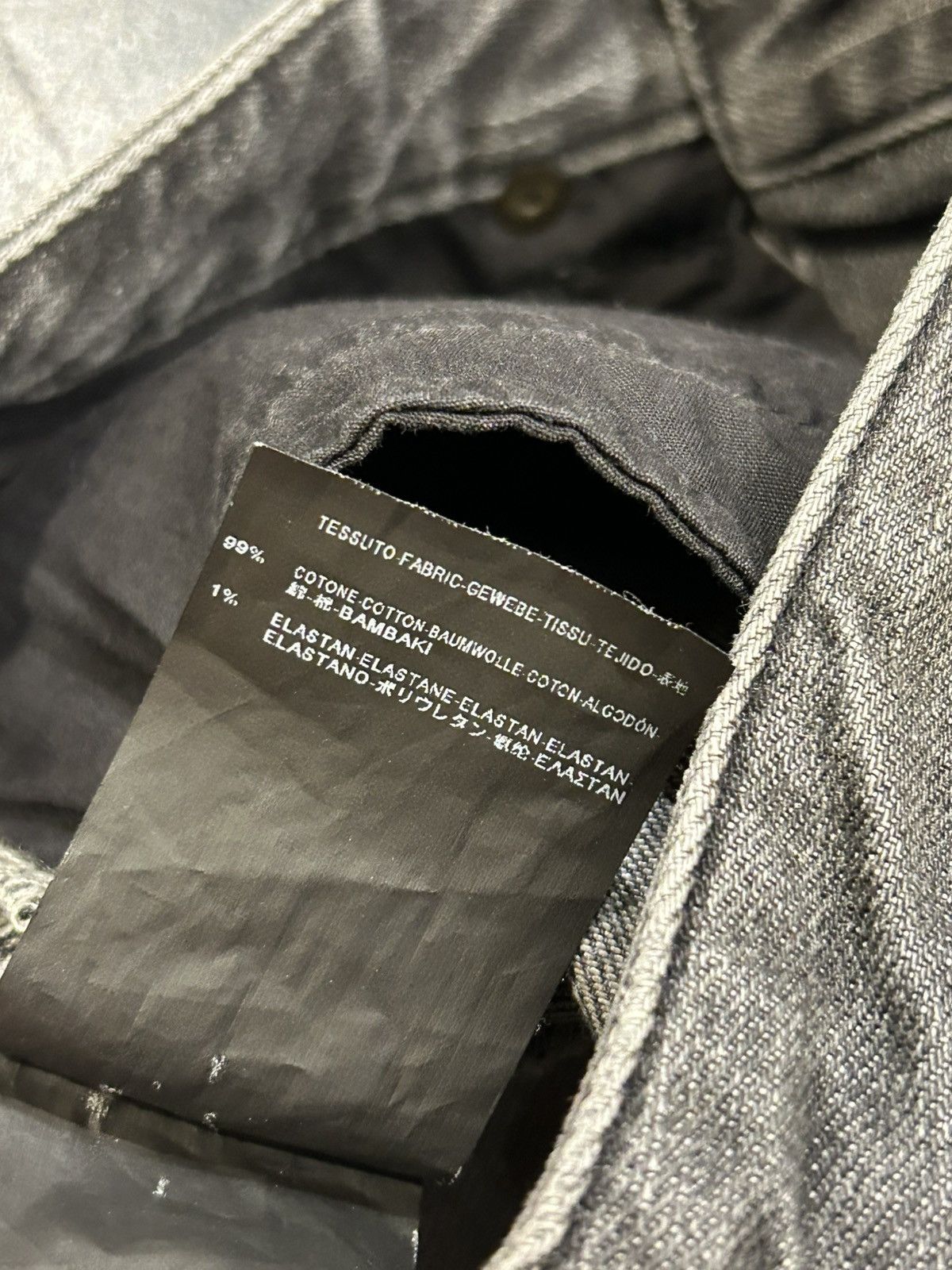 Saint Laurent Paris Saint Laurent Skinny Grey Denim Jeans Size US 26 / EU 42 - 5 Thumbnail