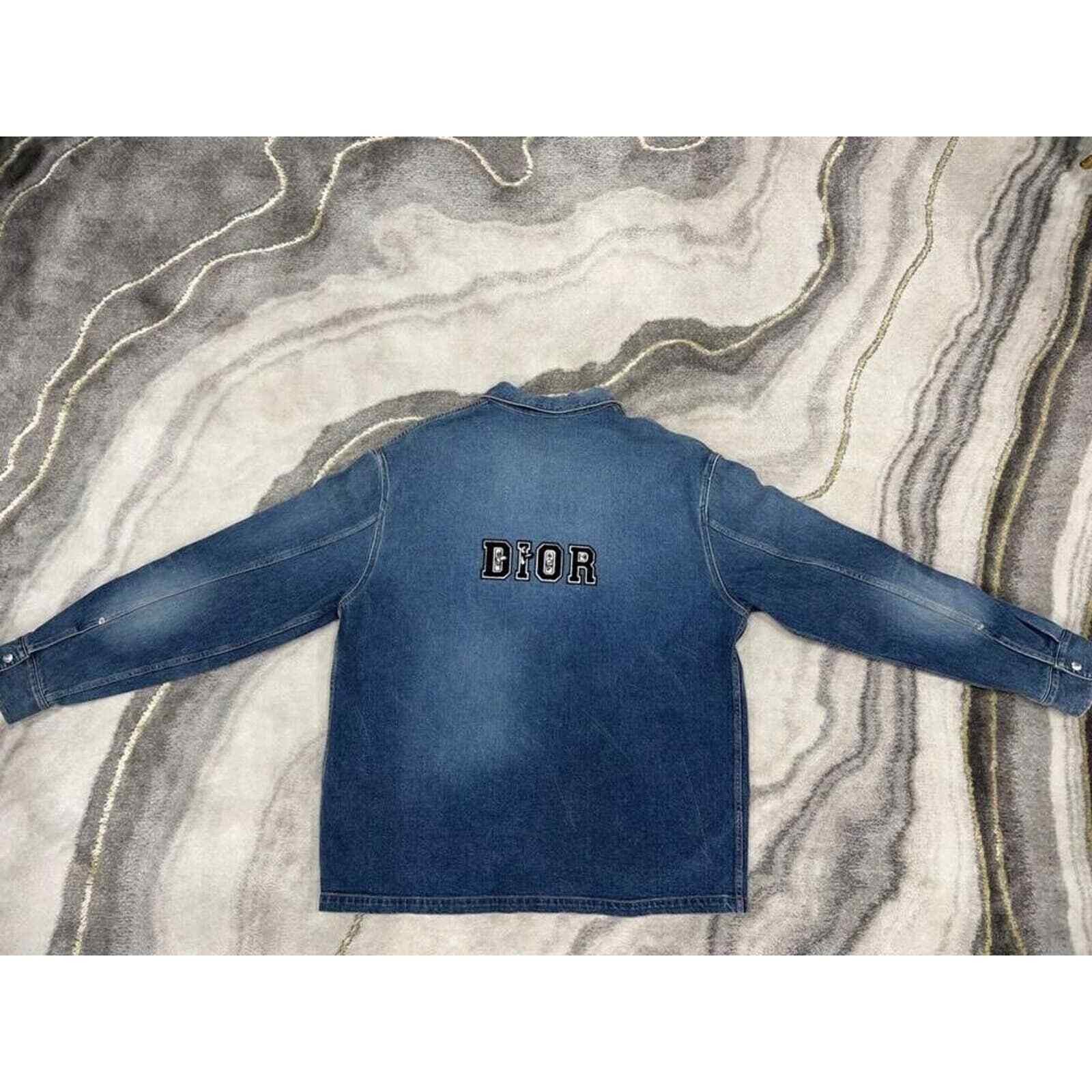 Dior Dior and Kenny Overshirt Shirt Jacket Long Sleeve 54 Size US L / EU 52-54 / 3 - 10 Thumbnail