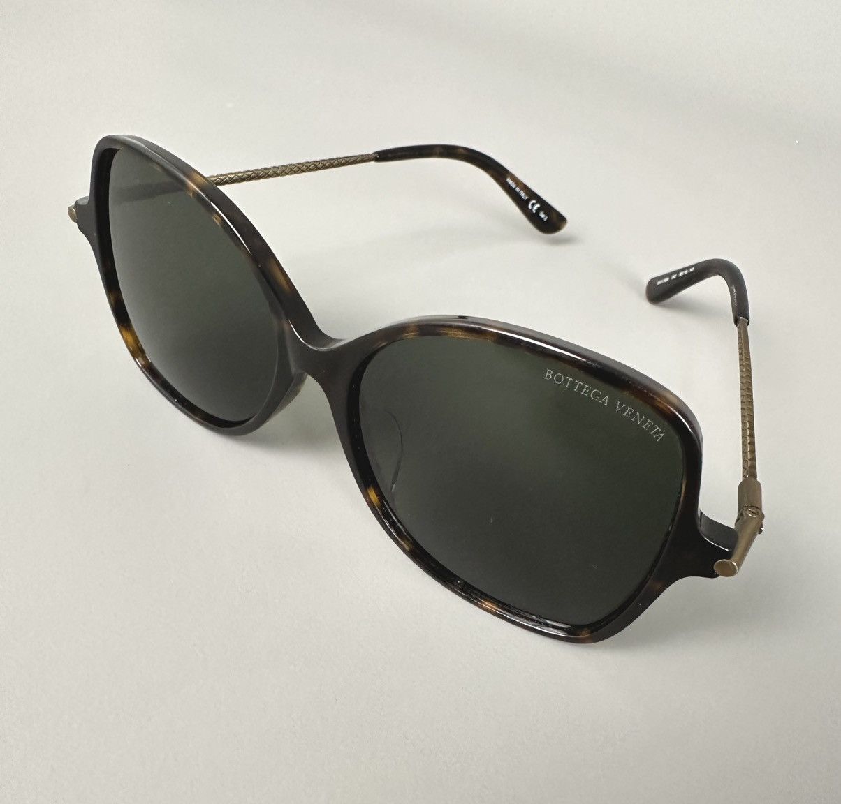 Bottega Veneta Bottega Veneta - Butterfly Sunglasses - Leopard BV0170SA 002 Size ONE SIZE - 1 Thumbnail