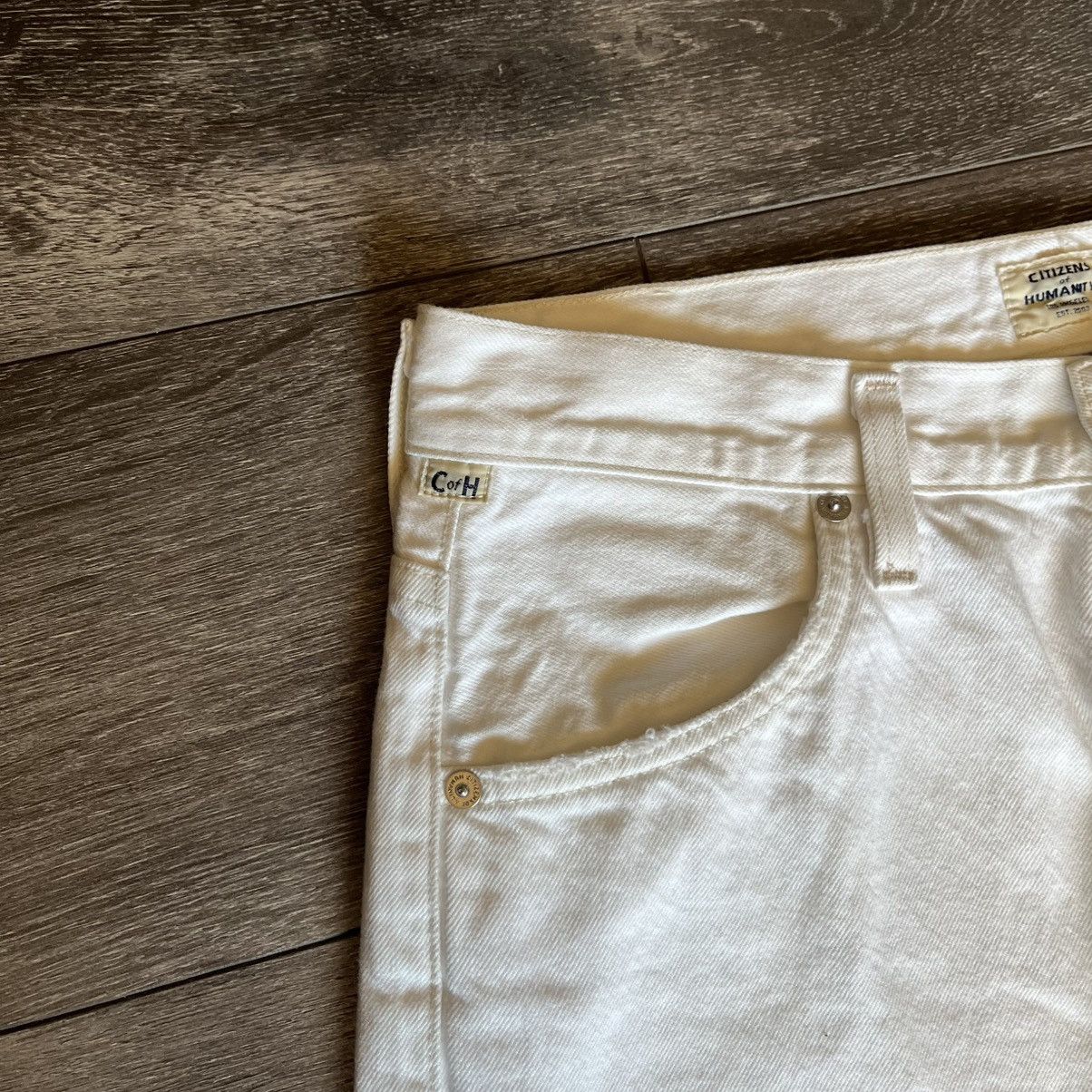 Citizens Of Humanity Citizens of Humanity Flavie Trouser Denim Jeans White Sz 27 Size 27" / US 4 / IT 40 - 8 Thumbnail