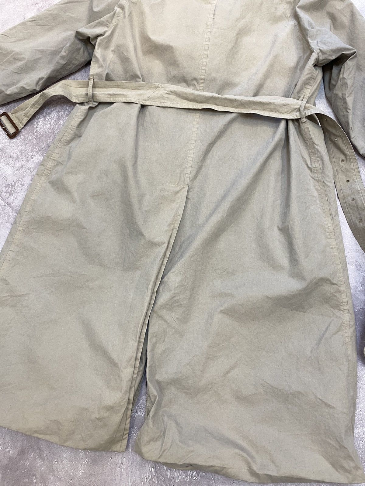 Burberry 90s Vintage Burberrys Prorsum Nova Check Trench Coat Belted Size US XL / EU 56 / 4 - 18 Thumbnail