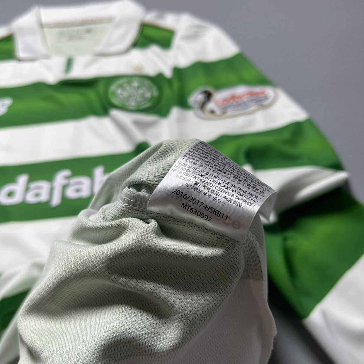 New Balance CELTIC NEW BALANCE 2016/2017 SOCCER HOME JERSEY #10 DEMBELE Size US XL / EU 56 / 4 - 15 Thumbnail