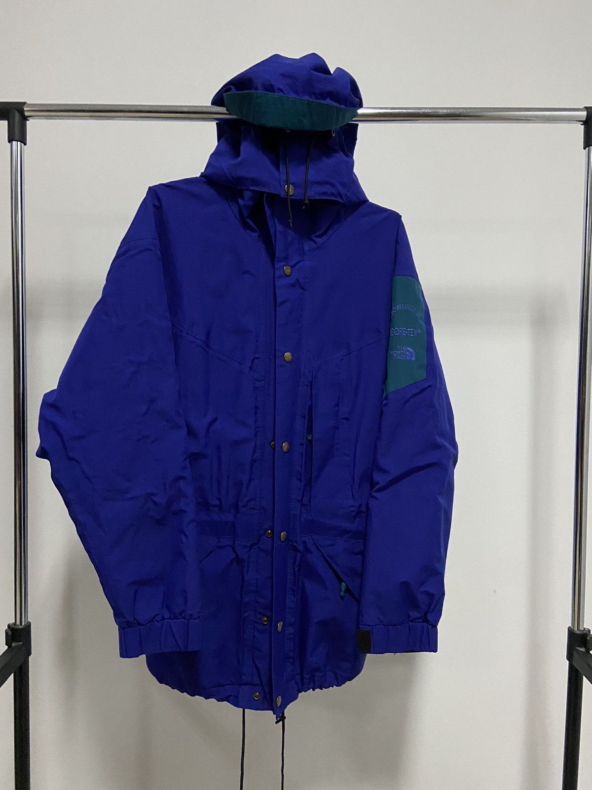 The North Face × Vintage The North Face goretex Vintage Jacket Small Logo hood zip Size US S / EU 44-46 / 1 - 1 Thumbnail
