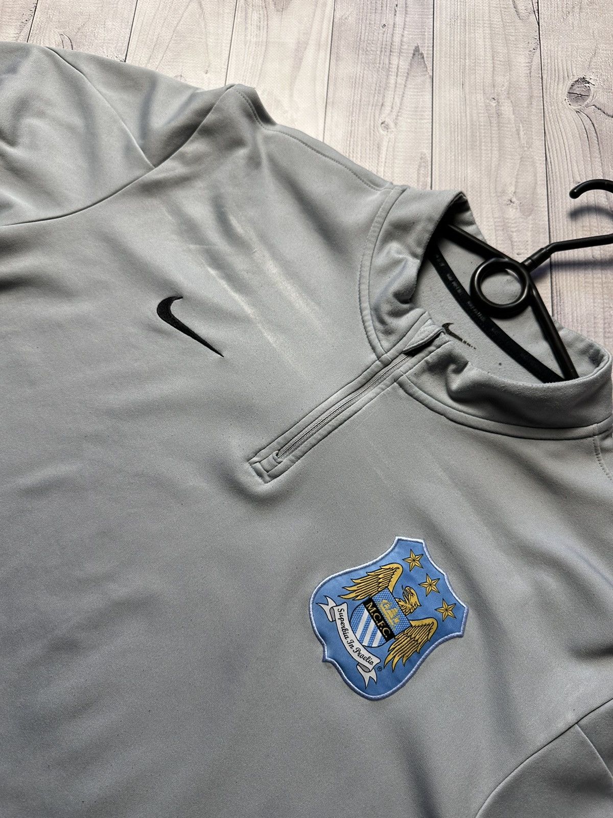 Vintage Vintage Nike Manchester City soccer jacket size XL logo Size US XL / EU 56 / 4 - 5 Thumbnail